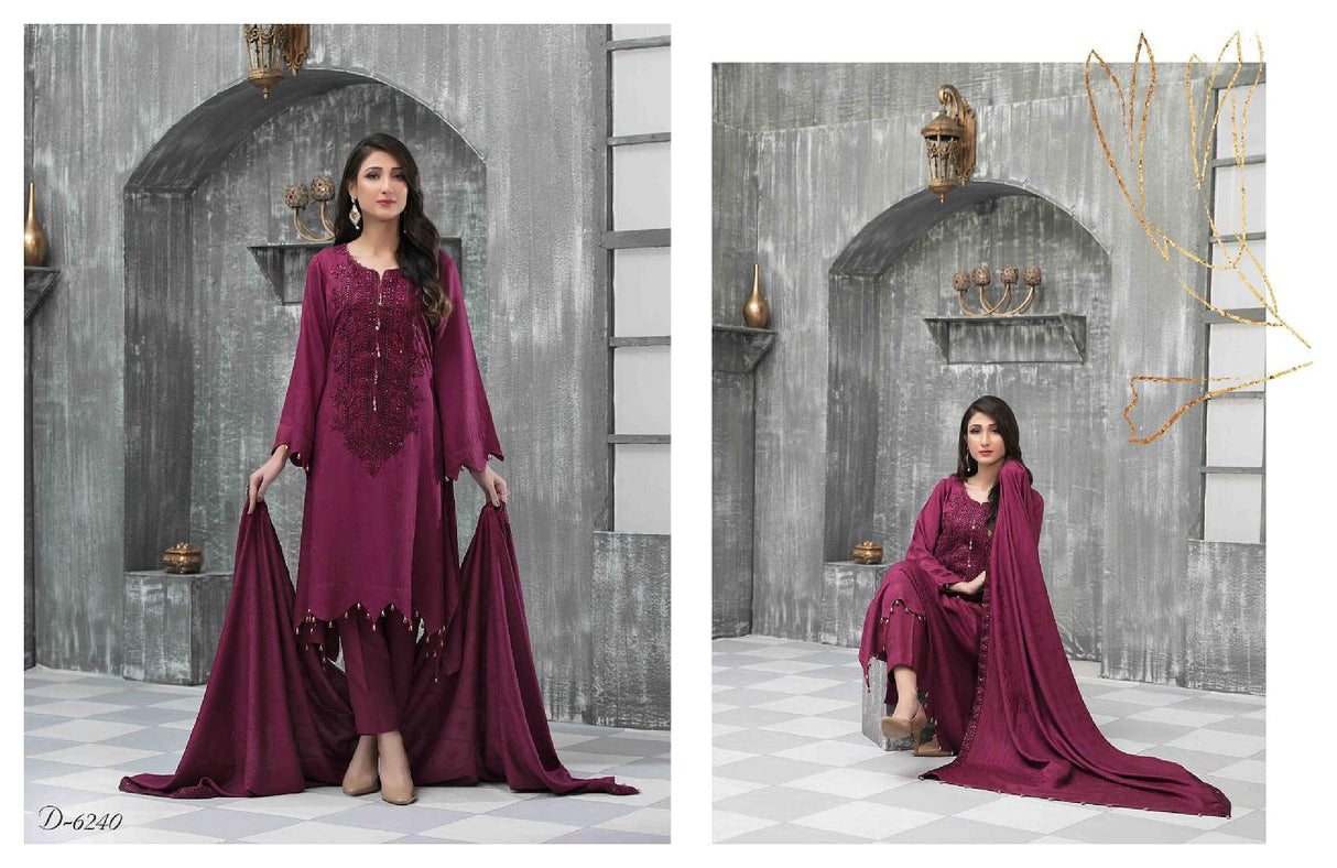 NAAZNIN By Tawakkal Embroidered Lawn Collection -100% Original Guaranteed