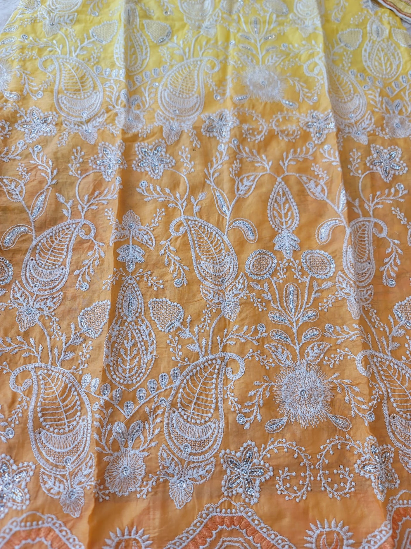 Pakistani Stitched lawn Embroidered Salwar kameez ready to ship