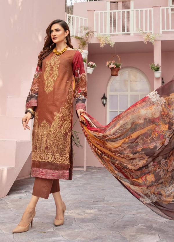 ANAYAT By Johra Embroidered Lawn Collection 2021 -100% Original Guaranteed