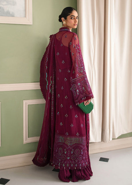 Afroze-La Fuchsia  LUXURY CHIFFON COLLECTION  100% Original