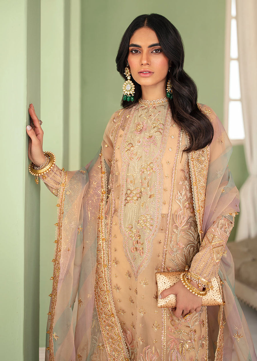 Afroze-La Fuchsia  LUXURY CHIFFON COLLECTION  100% Original