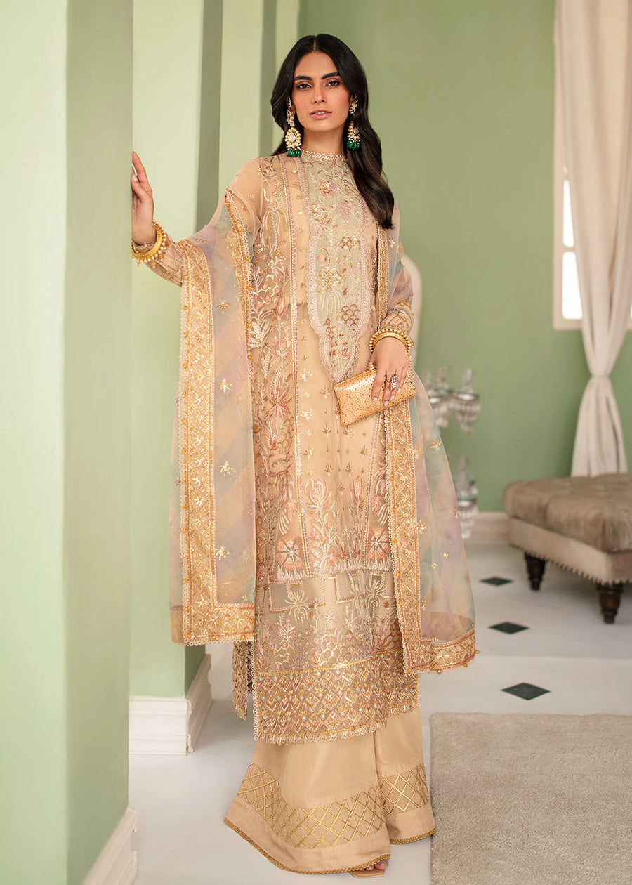 Afroze-La Fuchsia  LUXURY CHIFFON COLLECTION  100% Original