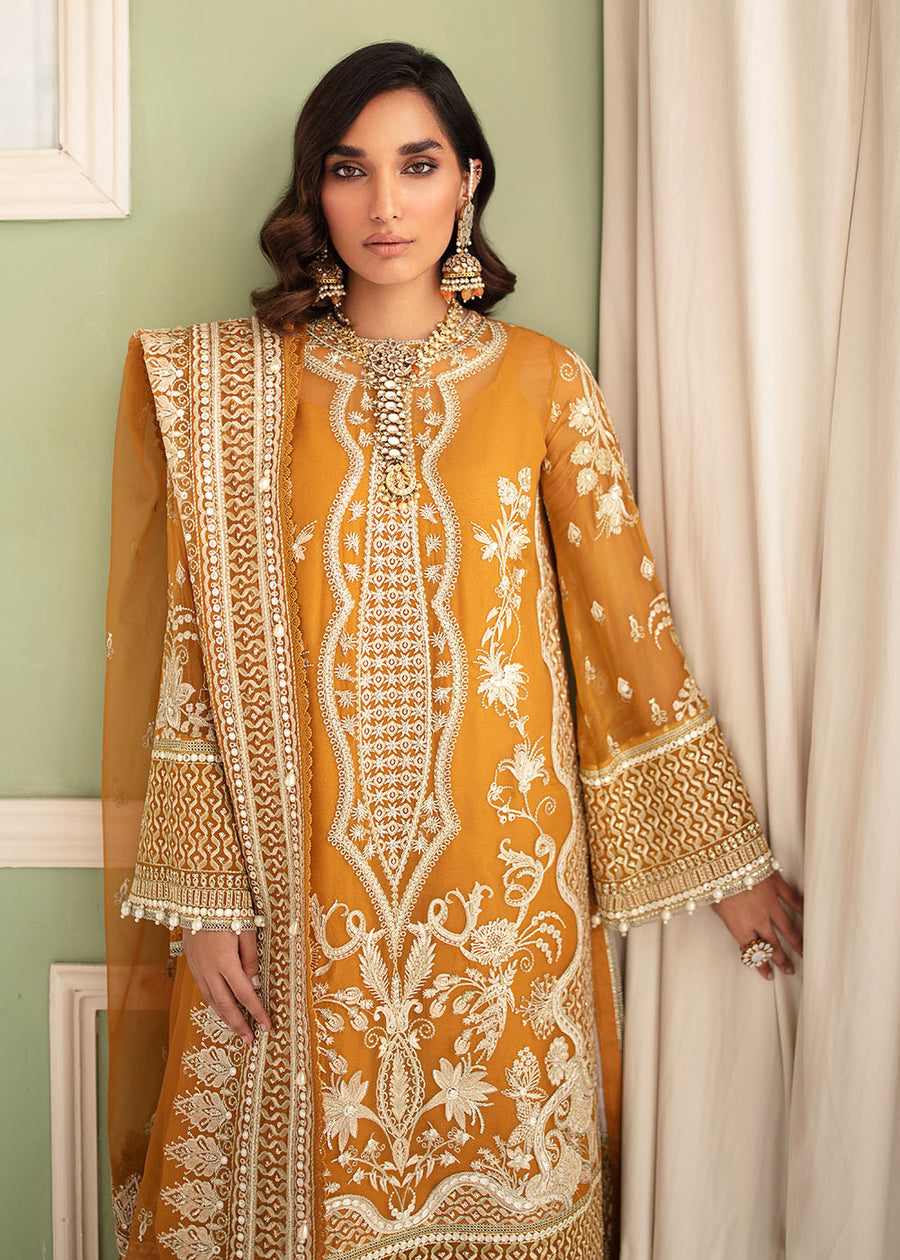 Afroze-La Fuchsia  LUXURY CHIFFON COLLECTION  100% Original