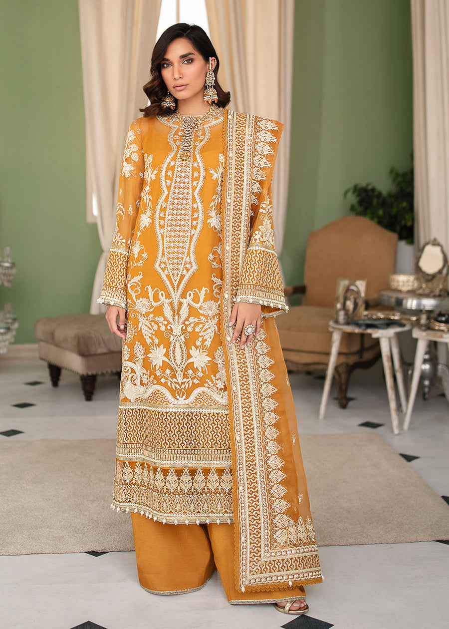 Afroze-La Fuchsia  LUXURY CHIFFON COLLECTION  100% Original