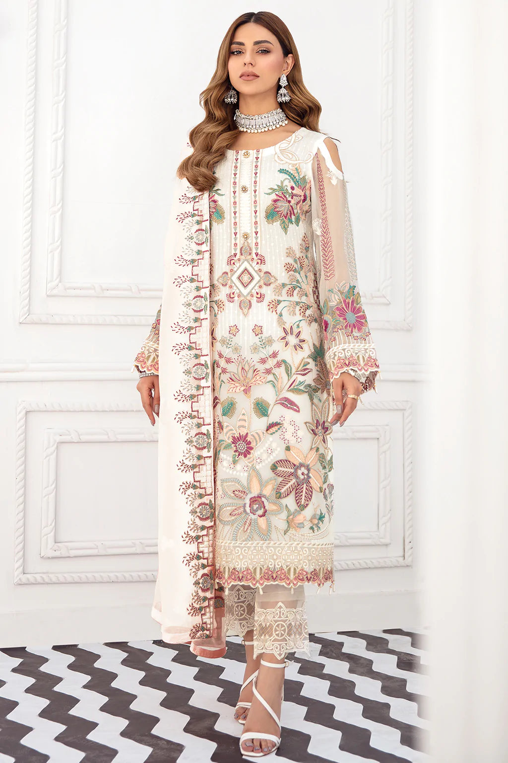 Rangoon By Ramsha Luxury Chiffon Embroidered Collection