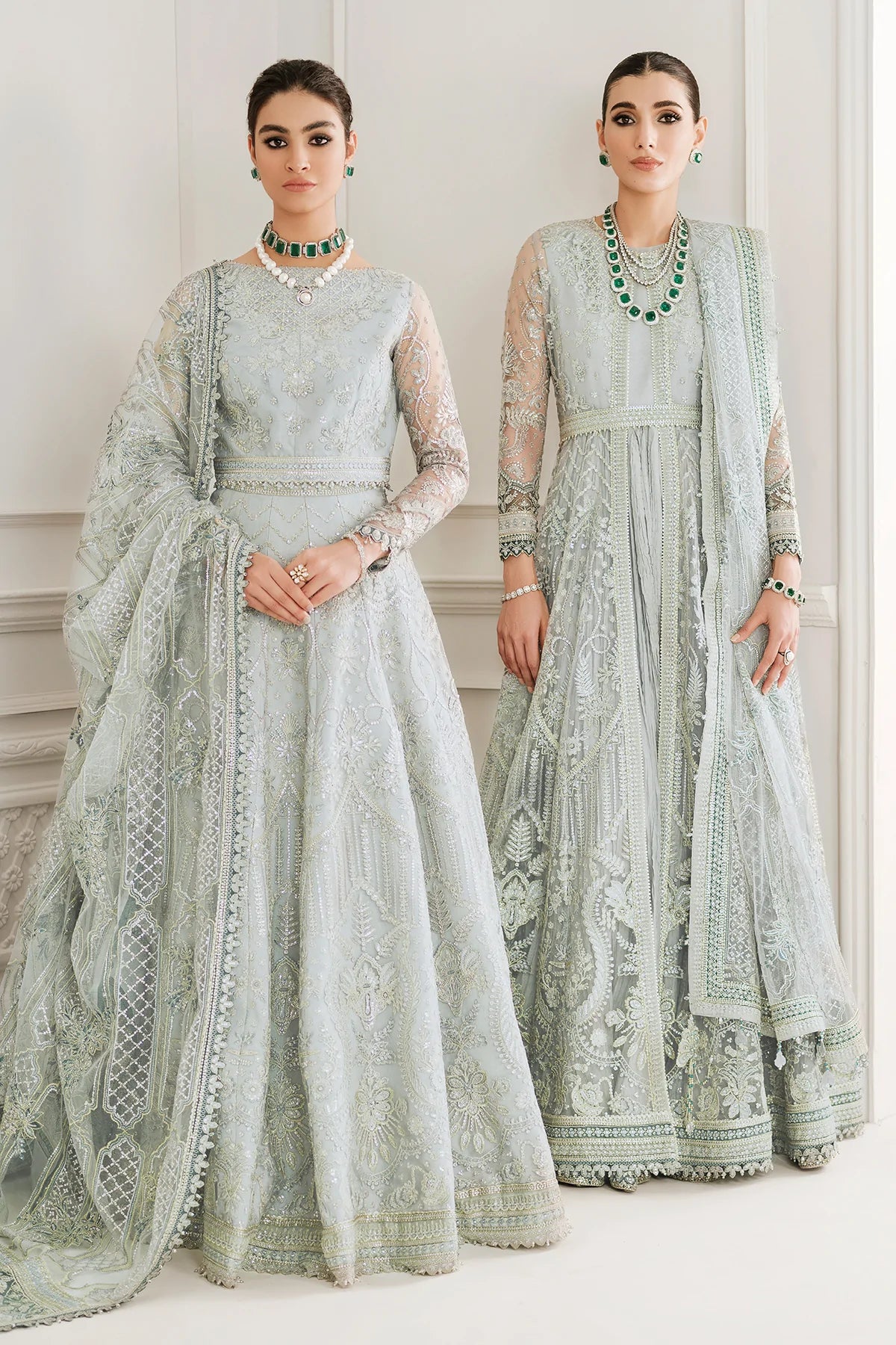 Chantelle - Embroidered Chiffon By Baroque Luxury Collection 100% Original