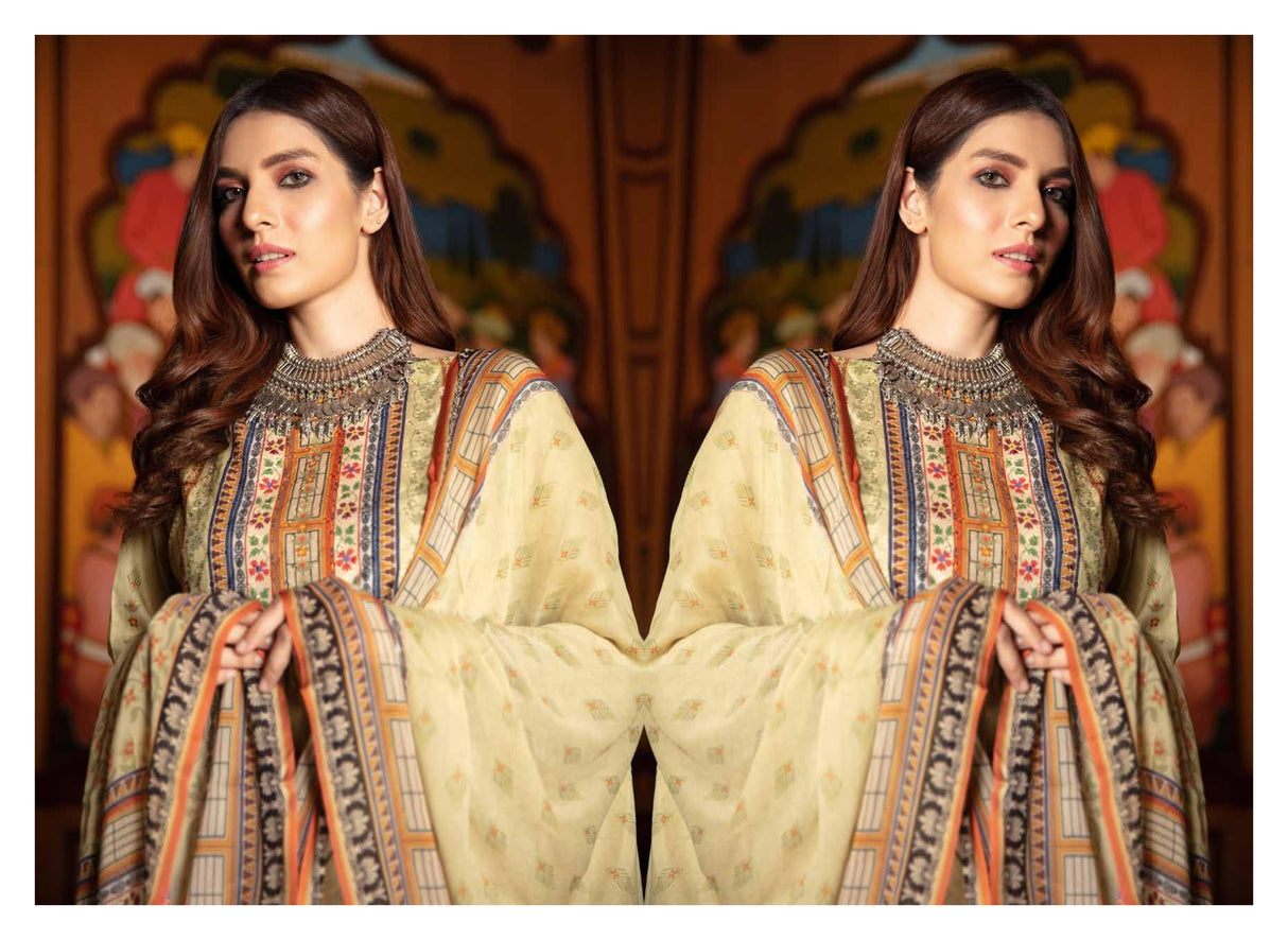 Johra Pinar Embroidered Lawn-100% Original Guaranteed