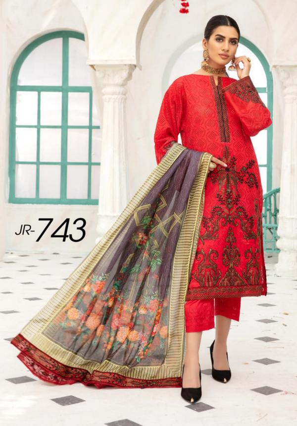 KANTI by Johra Embroidered Lawn Collection 2021 -100% Original Guaranteed