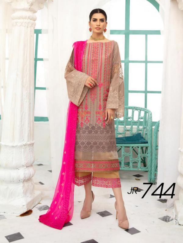 KANTI by Johra Embroidered Lawn Collection 2021 -100% Original Guaranteed