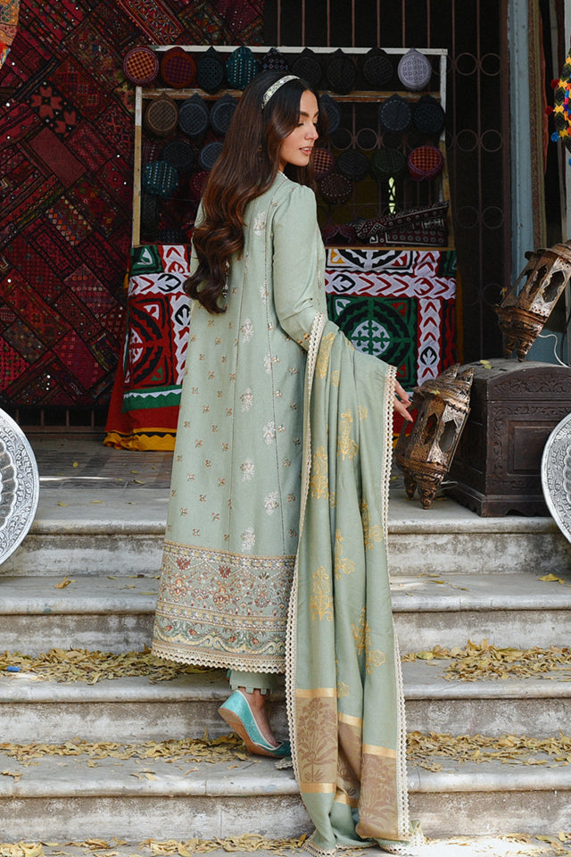 Qalamkar Kashaf Luxury Embroidered Shawl Collection 2022 - 100% Original