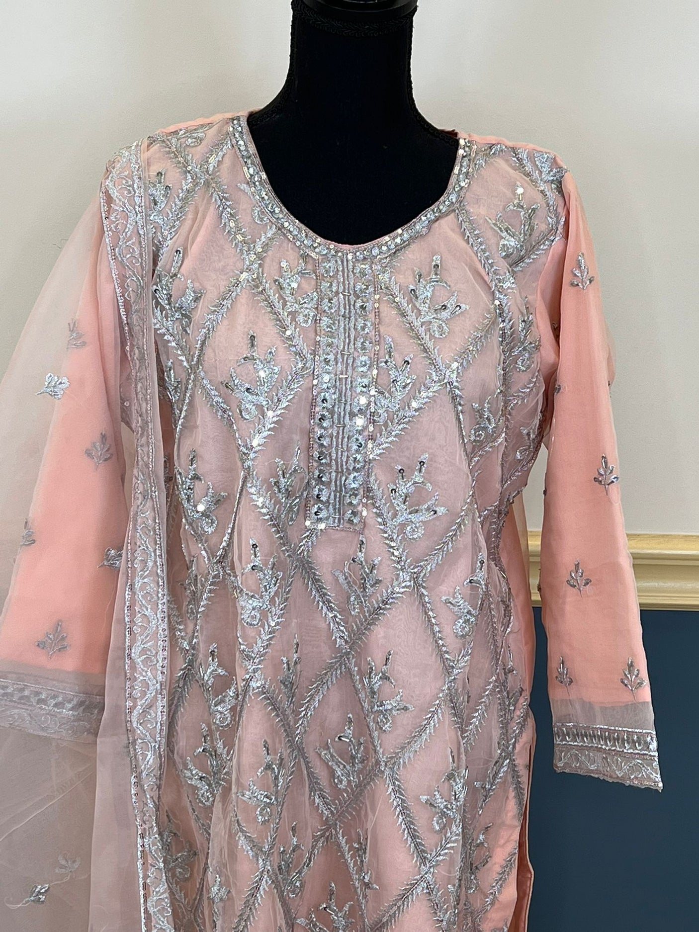 Pakistani Embroidered Party wear Ready To Ship