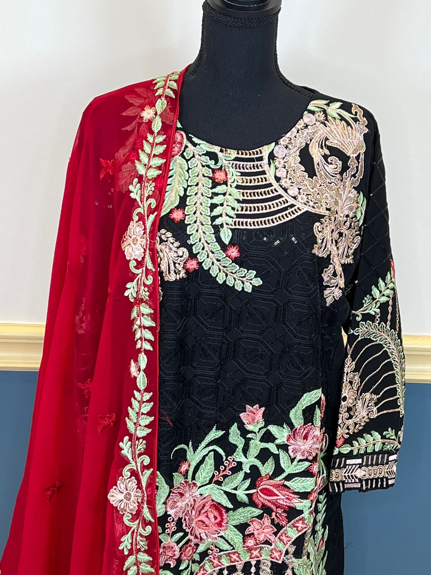 Pakistani Embroidered Party wear Ready To Ship