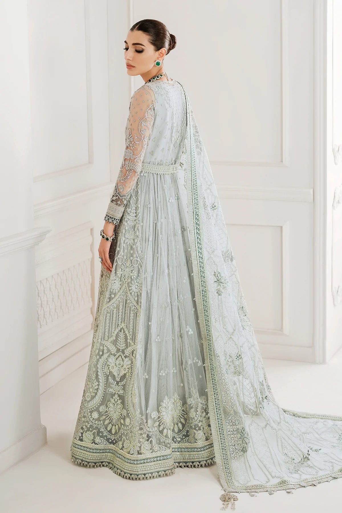 Chantelle - Embroidered Chiffon By Baroque Luxury Collection 100% Original