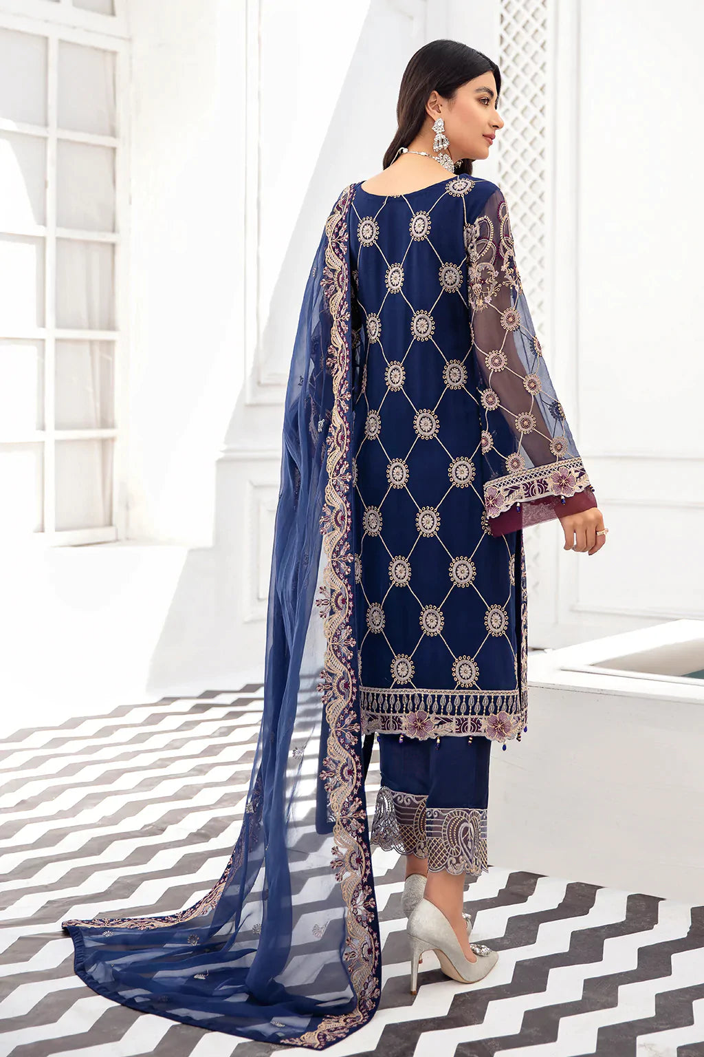 Rangoon By Ramsha Luxury Chiffon Embroidered Collection