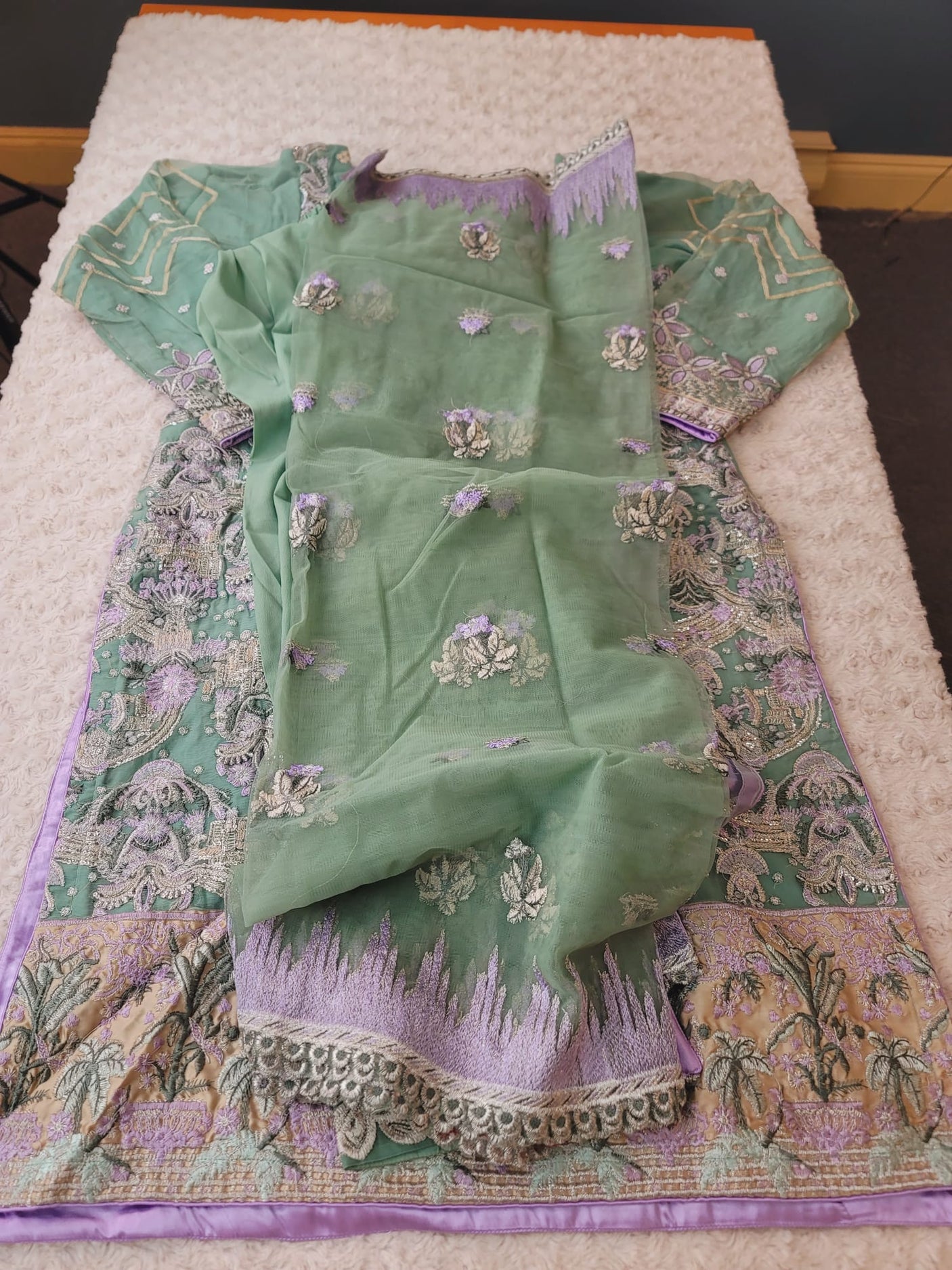 Pakistani Stitched Embroidery Party Wear Dresses Ready To Ship