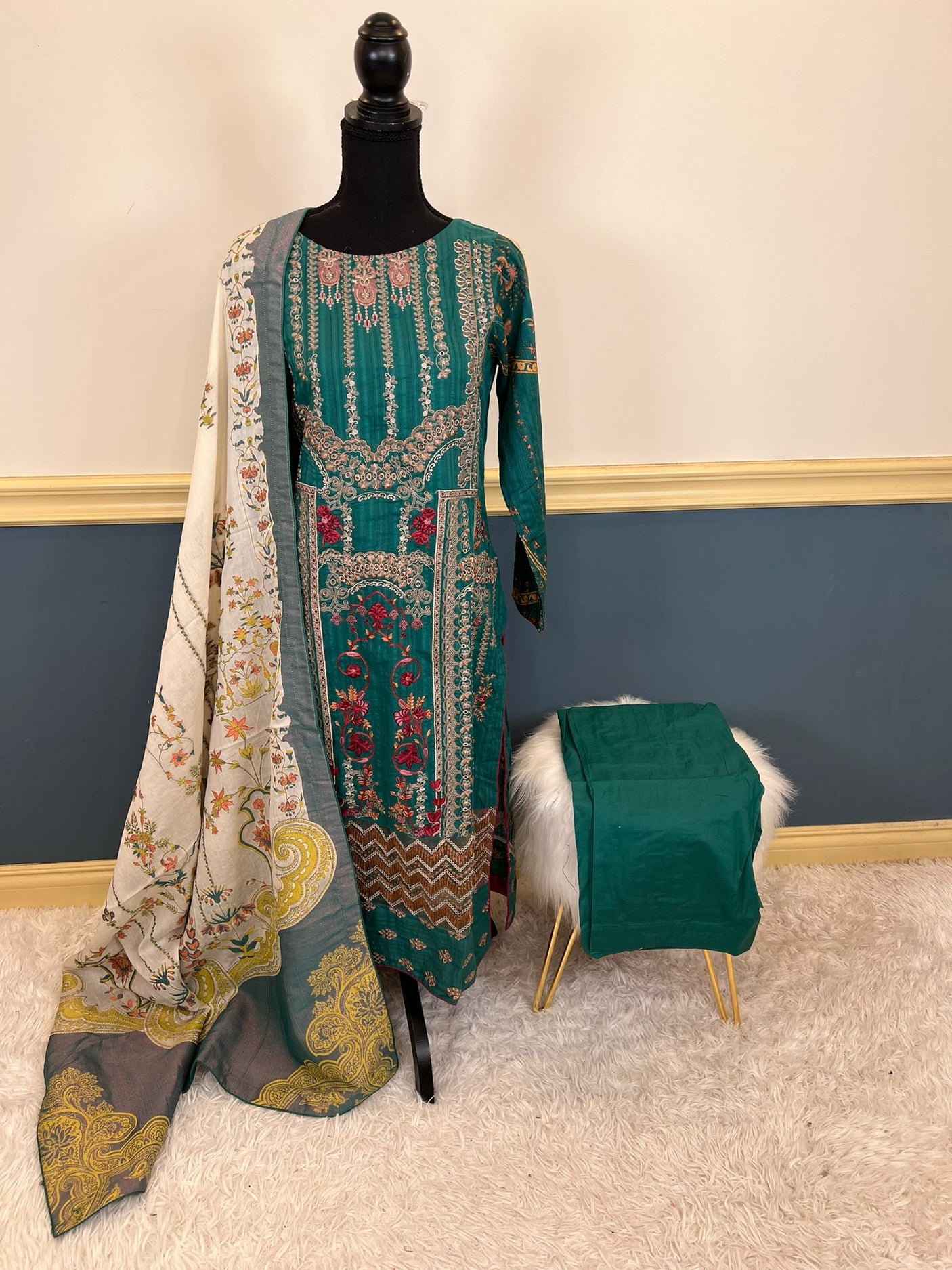 Pakistani Embroidered Party wear Ready To Ship