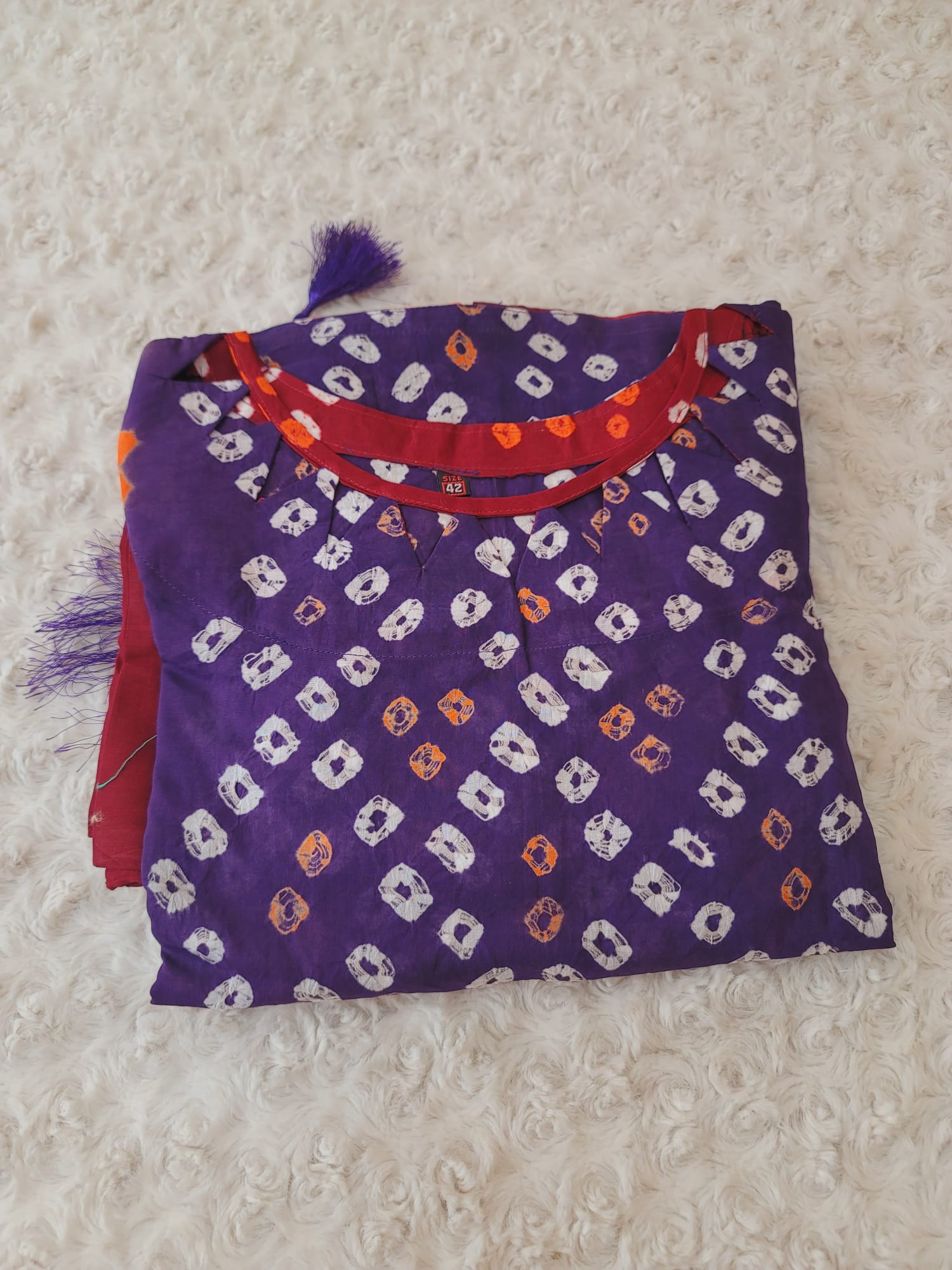 Bangladeshi batik salwer kamiz