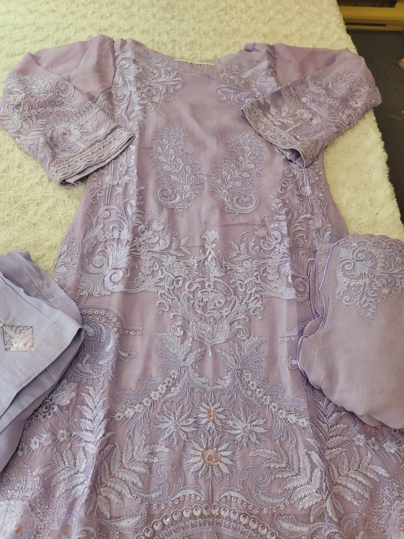 Pakistani Stitched Embroidery Party Wear Dresses Ready To Ship