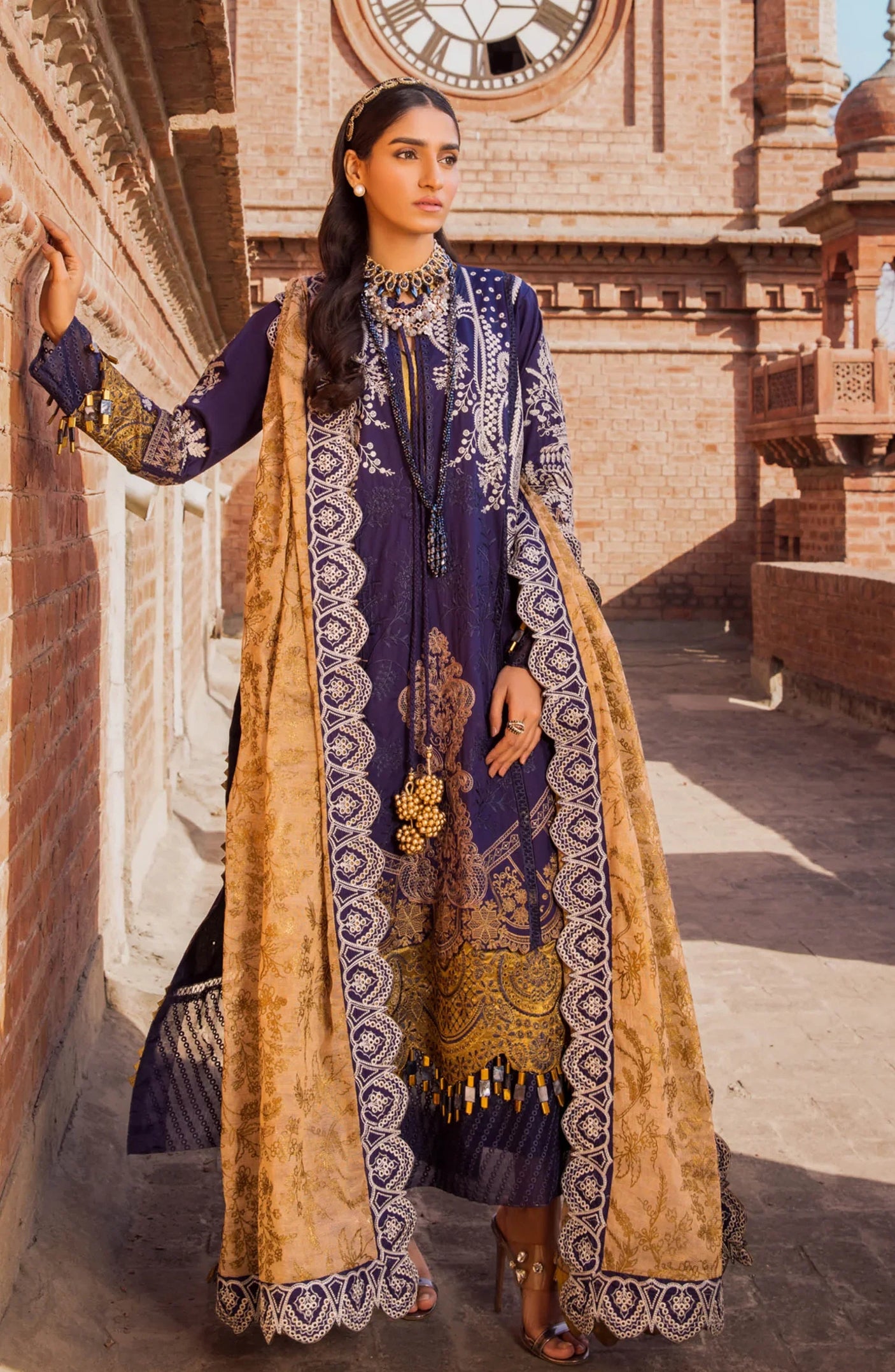 Rang Manch By Maryum & Maria Lawn Collection 100% Original