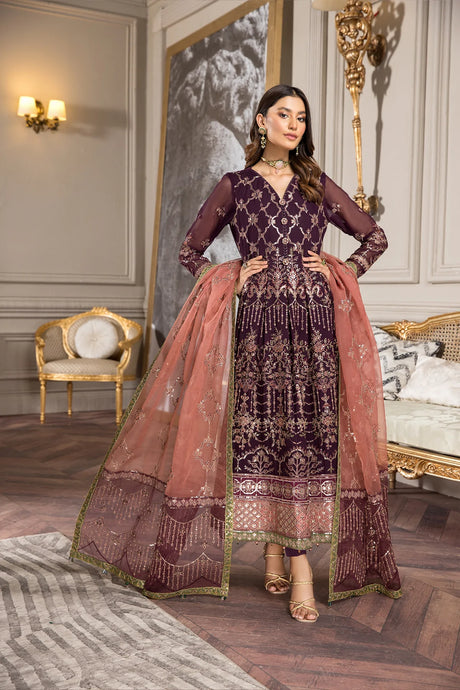 Alizeh Embroidered Chiffon Collection100% Original