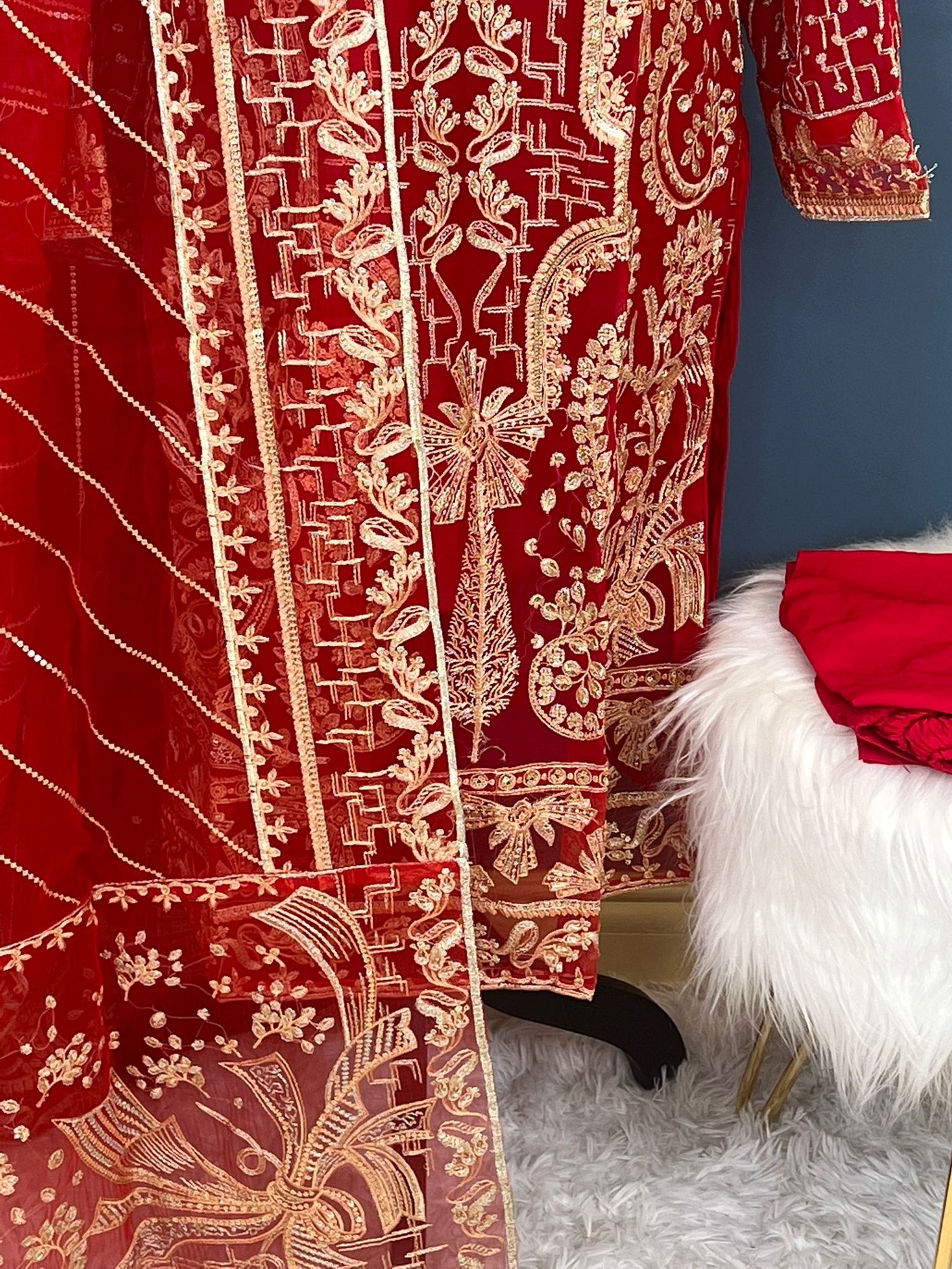 Pakistani Embroidered Party wear Ready To Ship