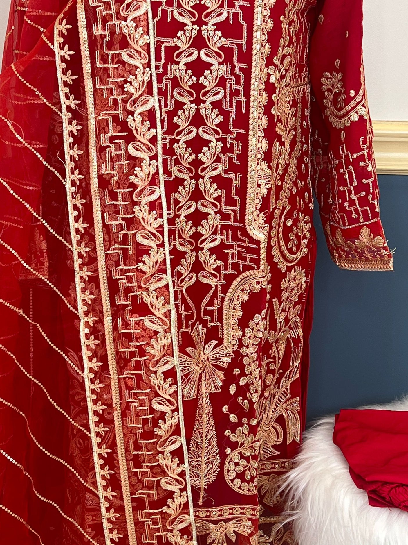 Pakistani Embroidered Party wear Ready To Ship
