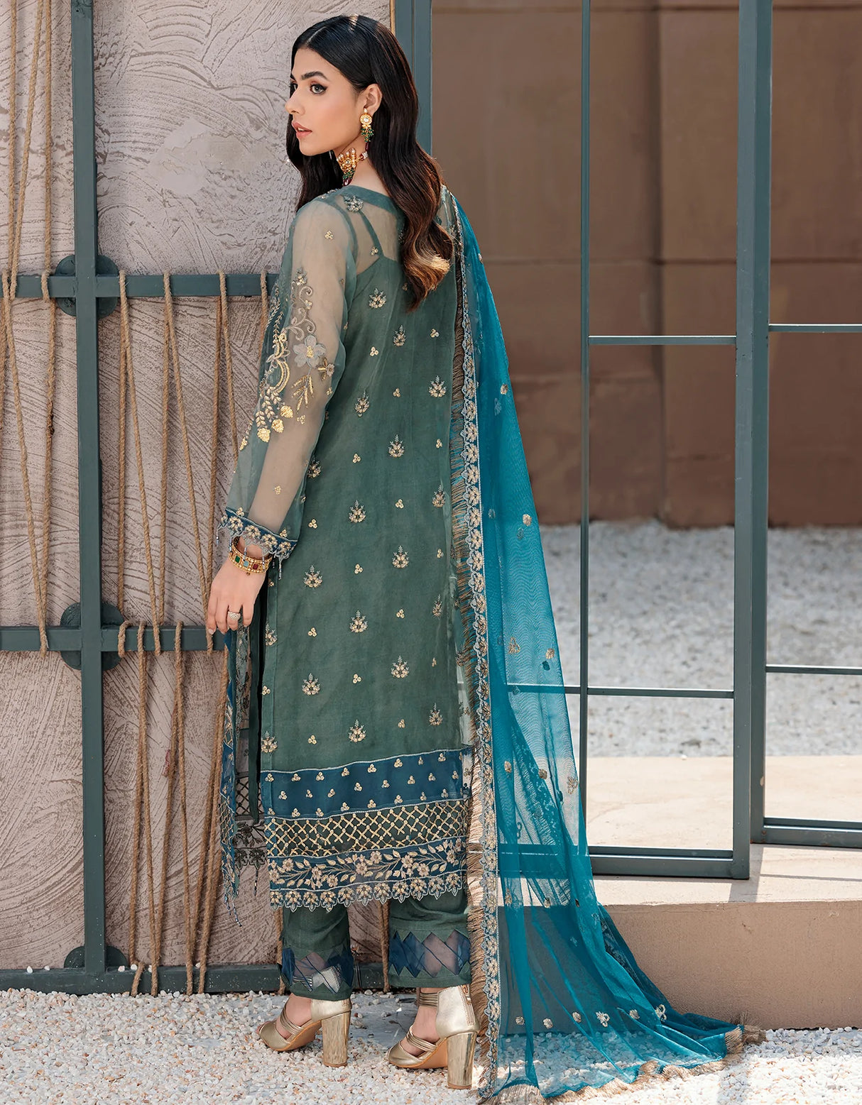 Nafasat By Emaan Adeel Embroidered Chiffon Collection