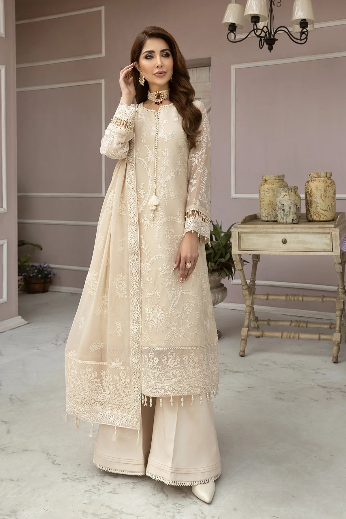Dhaagay By Alizeh Luxury Chiffon Collection-100% Original