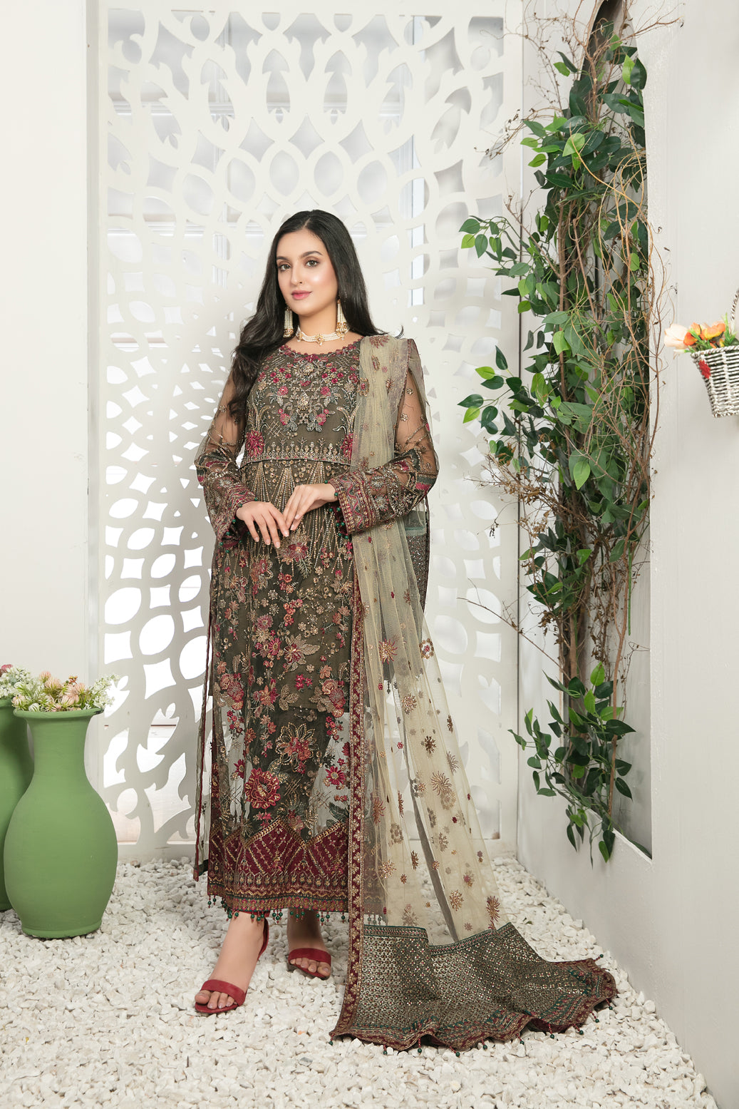 Lydia by Tawakkal Luxury Chiffon Embroidered Collection