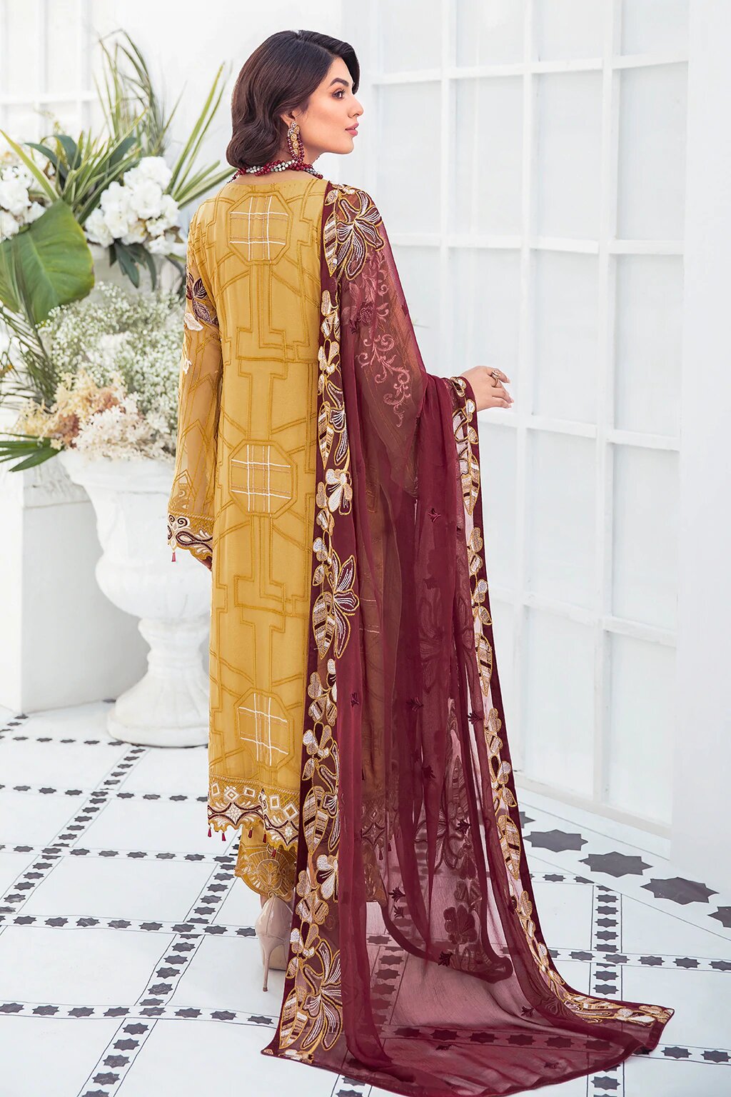 Ramsha Luxury Chiffon Embroidered Collection -100% Original Guaranteed