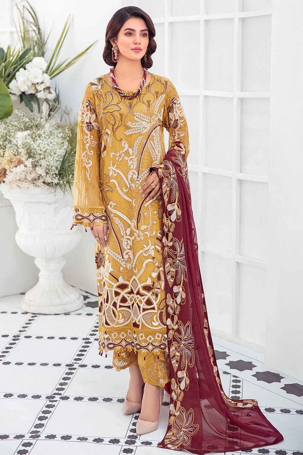 Ramsha Luxury Chiffon Embroidered Collection -100% Original Guaranteed