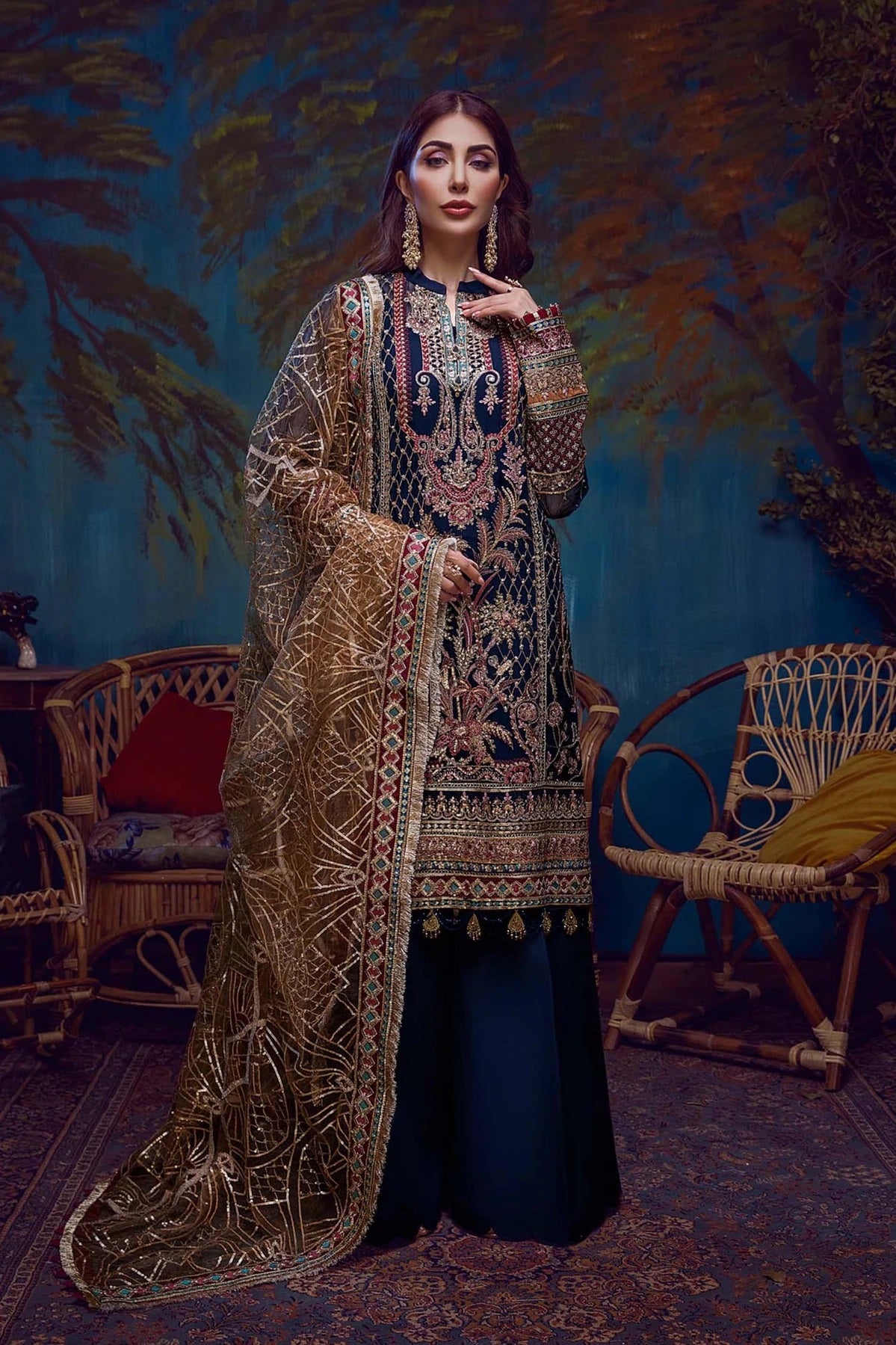 Barroco by Adan’s Libas Chiffon Collection -100% Original Guaranteed