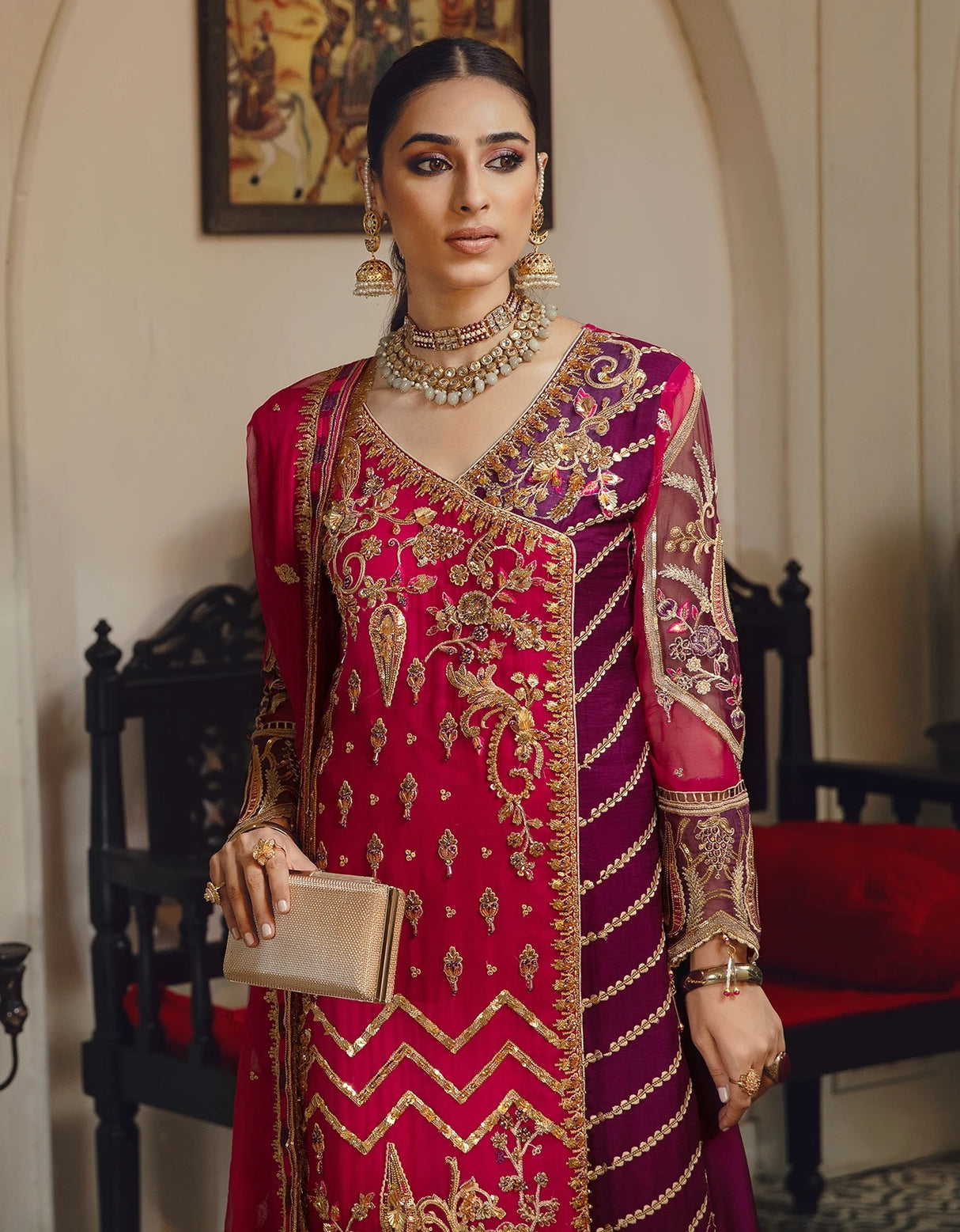 Belle Robe by Emaan Adeel Luxury Chiffon Embroidered Collection 2021 100% Original Guaranteed