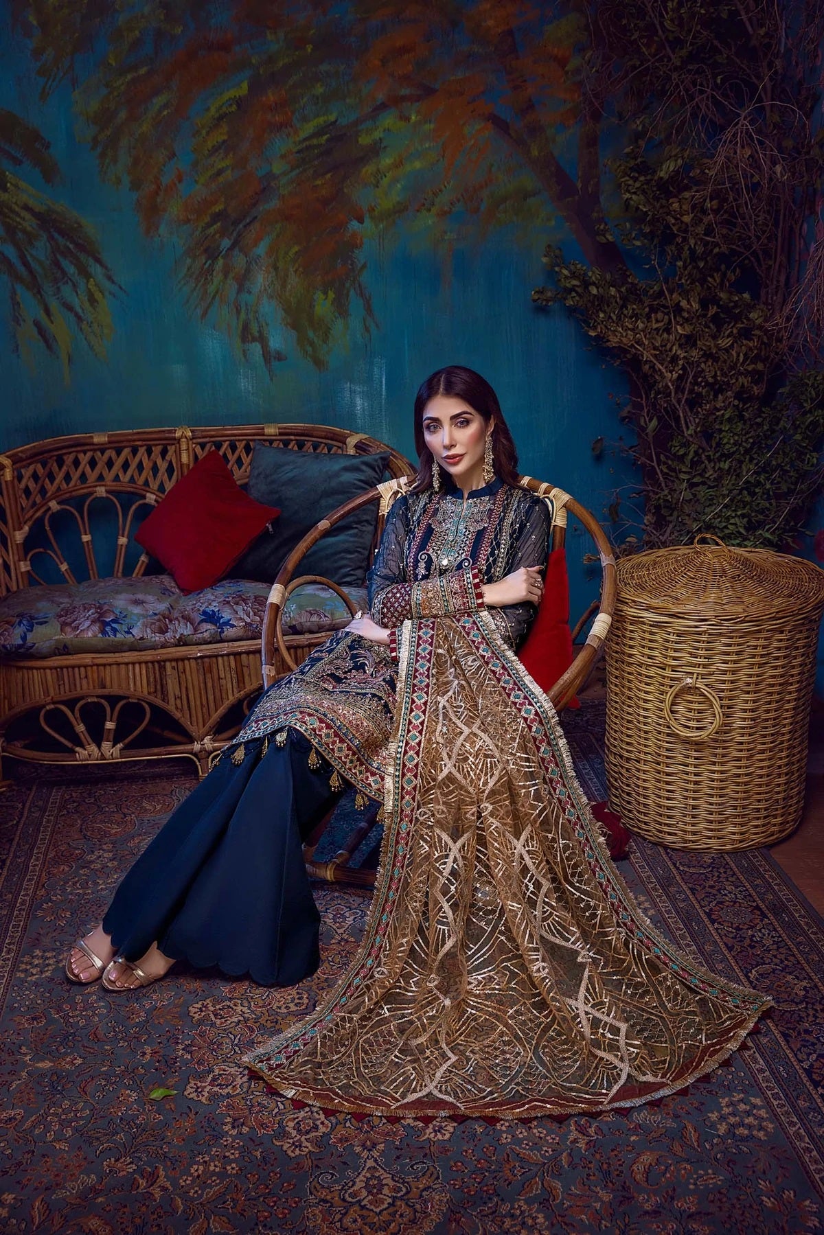 Barroco by Adan’s Libas Chiffon Collection -100% Original Guaranteed