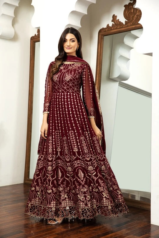 Alizeh Fashion By Bilal's Embroidered Chiffon Collection 2021 -100% Original Guaranteed