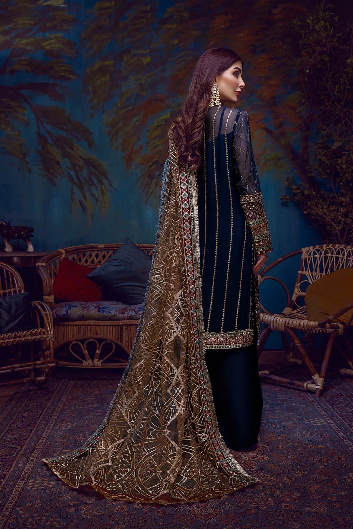 Barroco by Adan’s Libas Chiffon Collection -100% Original Guaranteed