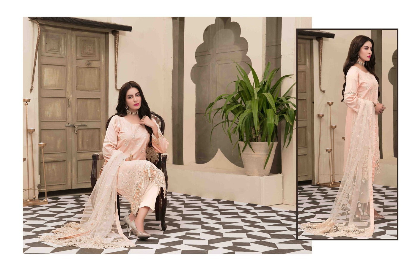 Spectacular Opulence By Tawakkal Embroidered Lawn Collection 2021 -100% Original Guaranteed