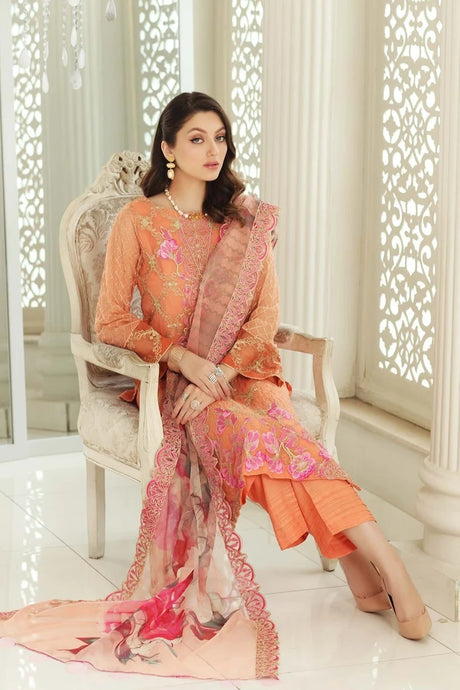 Allure By CHARIZMA Luxury Chiffon Embroidered Collection 2021 -100% Original Guaranteed