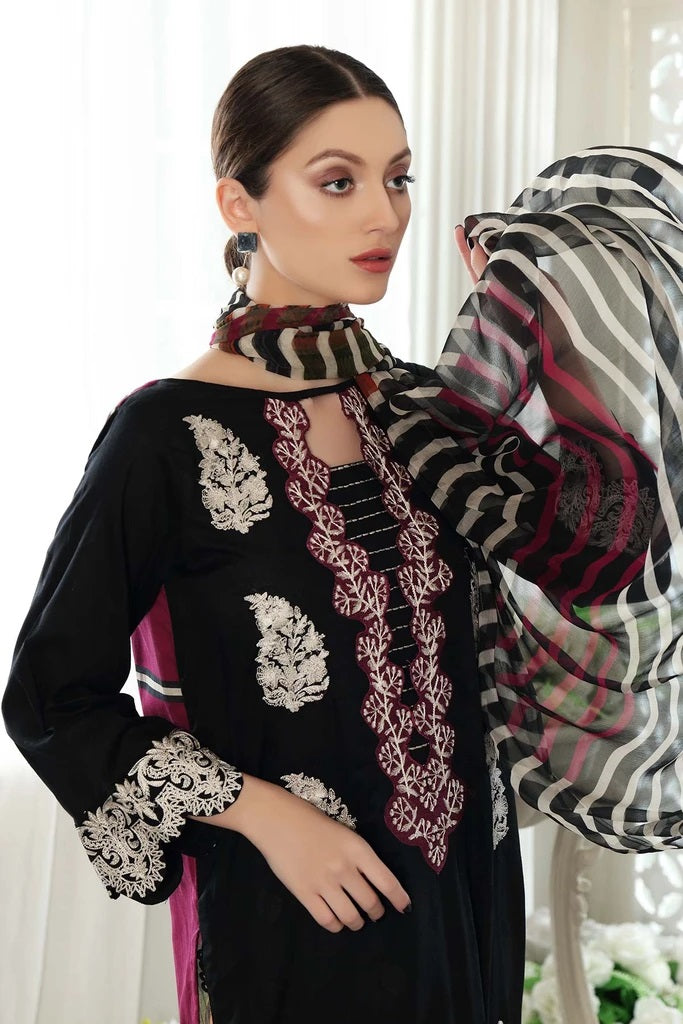 Charizma Reem Embroidered Lawn Collection-100% Original Guaranteed