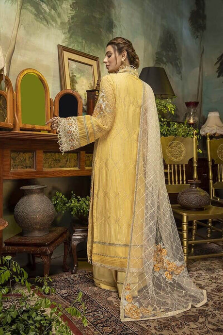 Adan Libas Guzarish Chikankari Luxury Chiffon Embroidered Collection 2021 -100% Original Guaranteed