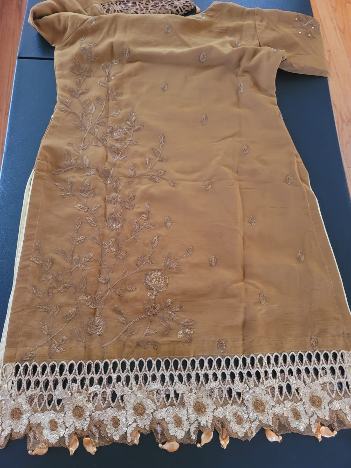 Pakistani Stitched Embroidery Party Wear Dresses Ready To Ship