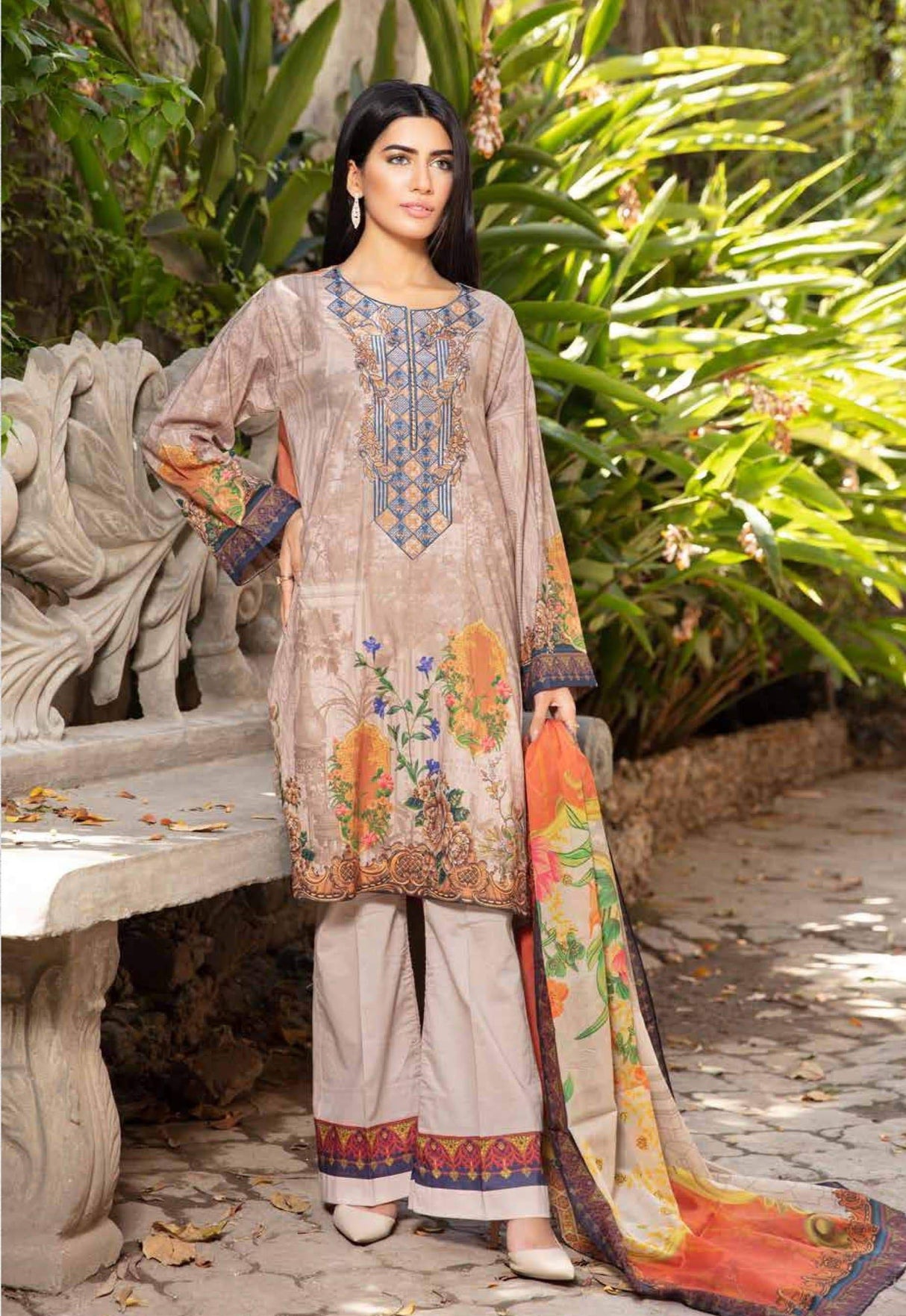 Johra AniQ Lawn Embroidered 2021 Collection -100% Original Guaranteed