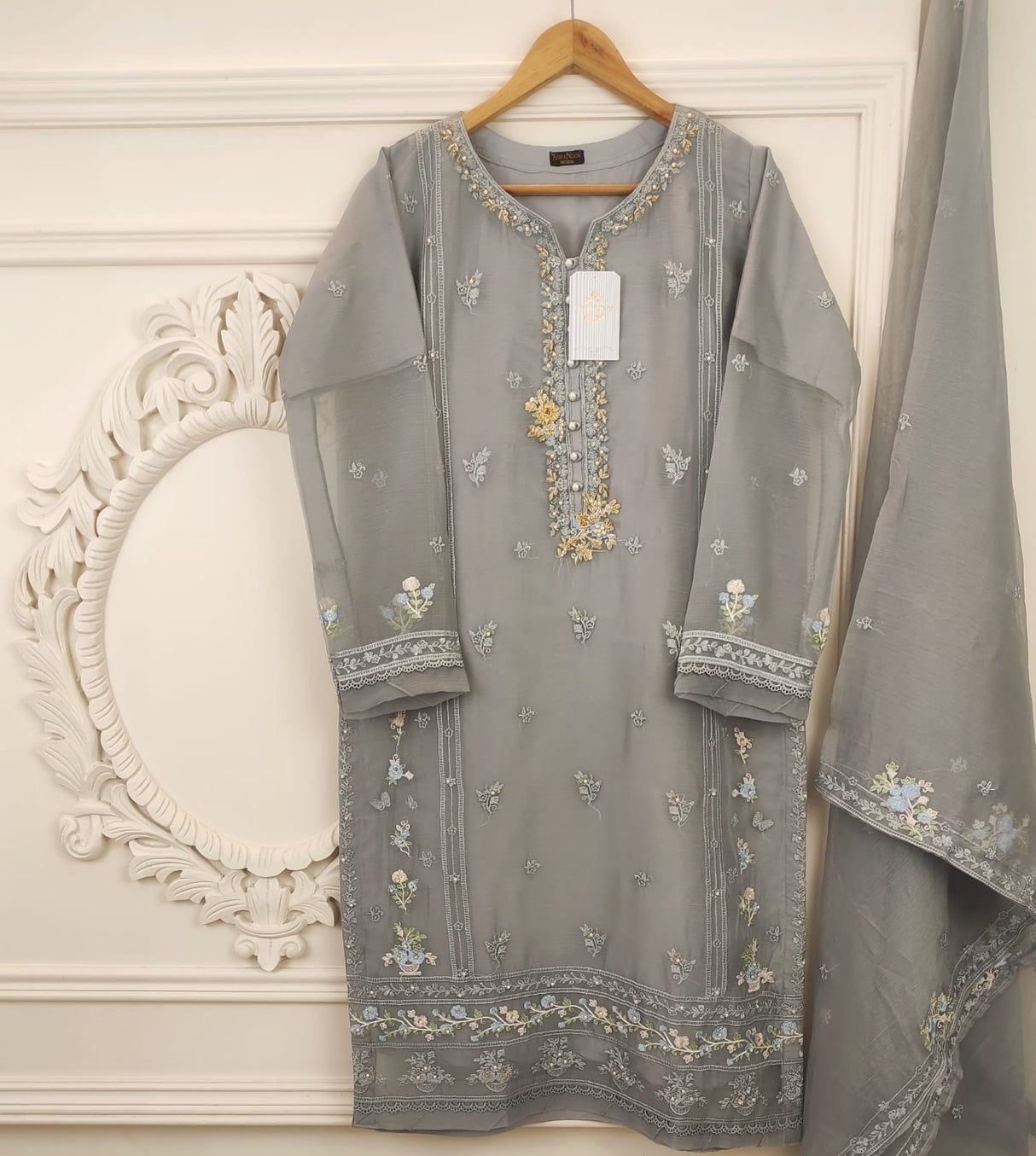 Chiffon 2 Piece Kurti Ready To Ship