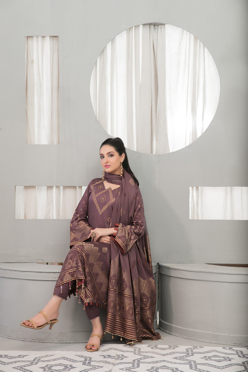 Bold with Gold By Tawakkal Embroidered Lawn Collection 2021 -100% Original Guaranteed