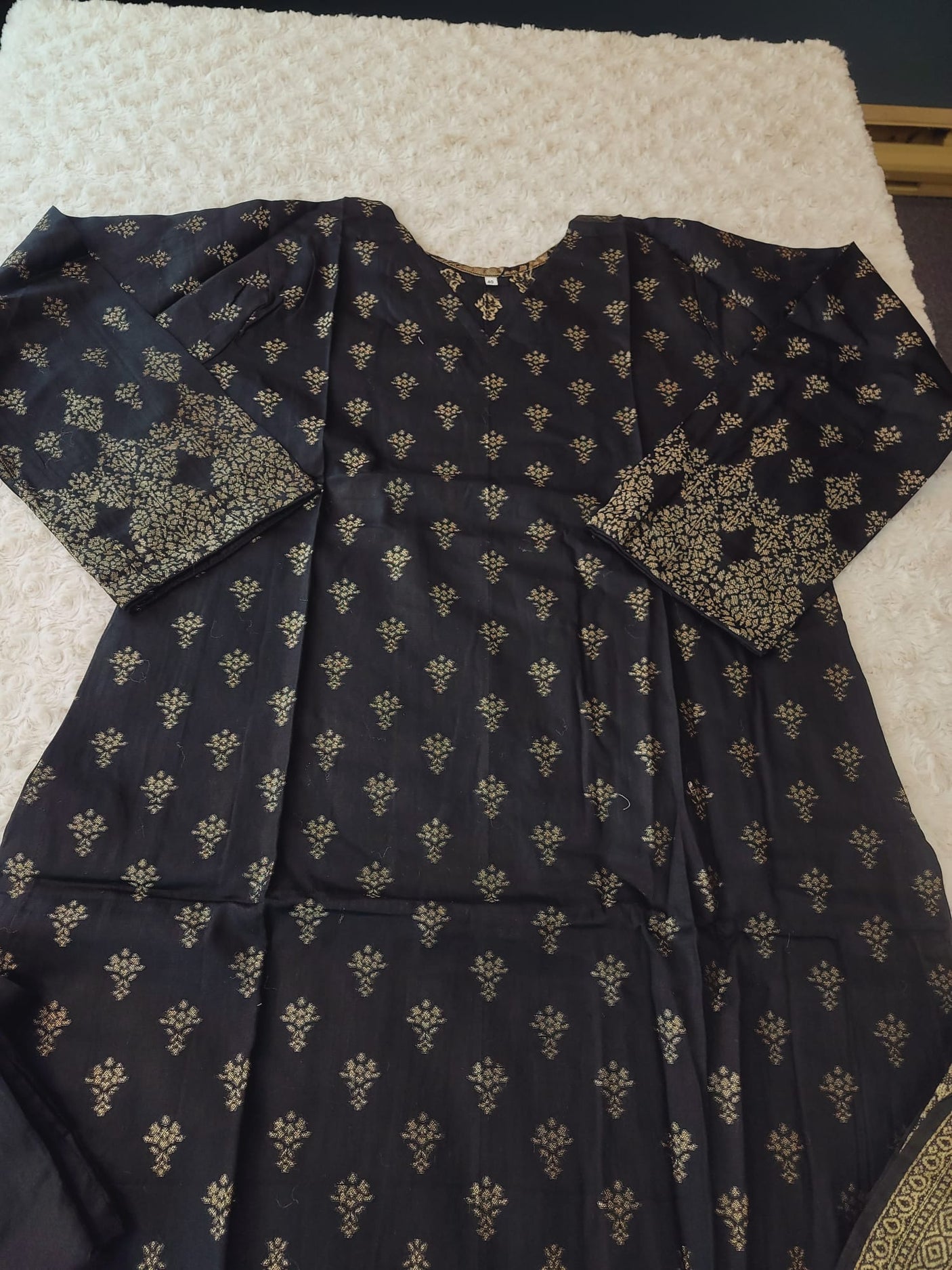 Pakistani Stitched lawn Embroidered Salwar kameez ready to ship