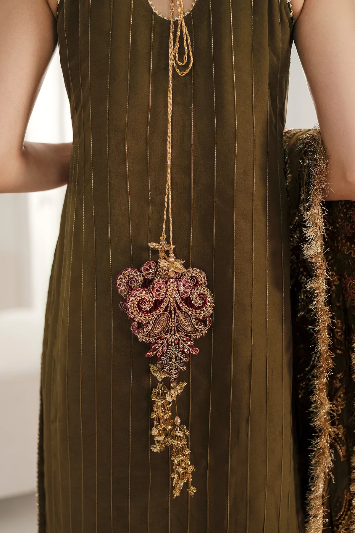 Chantelle - Embroidered Chiffon By Baroque Luxury Collection 100% Original