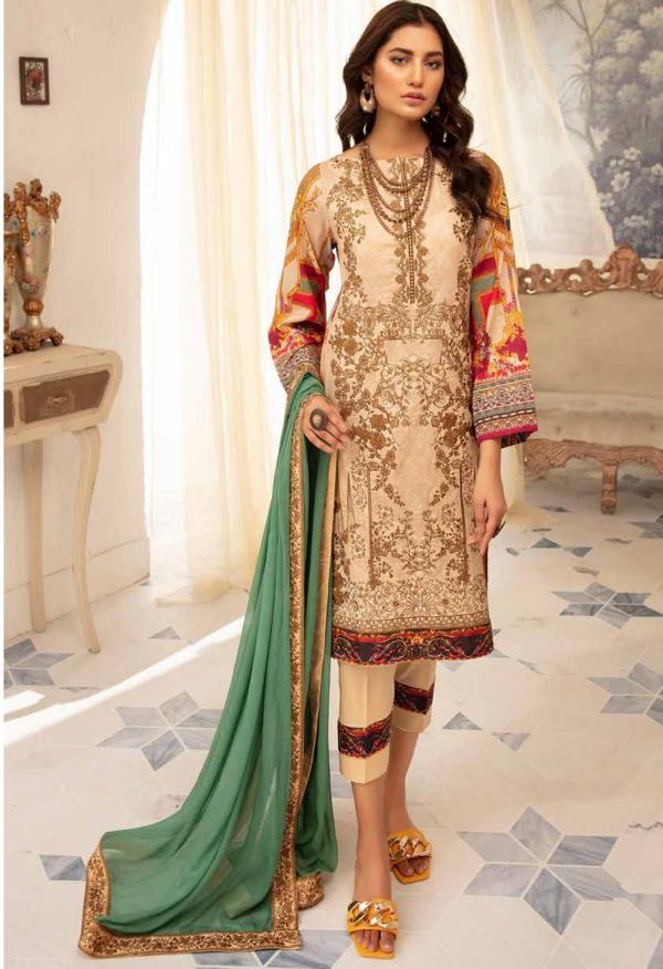 AZALEA By Johra Embroidered Lawn Collection 2021 -100% Original Guaranteed