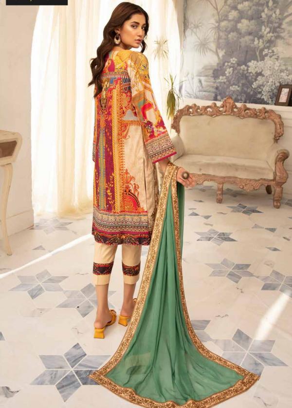 AZALEA By Johra Embroidered Lawn Collection 2021 -100% Original Guaranteed