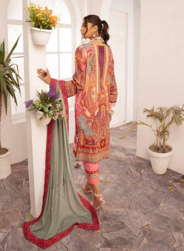 AZALEA By Johra Embroidered Lawn Collection 2021 -100% Original Guaranteed