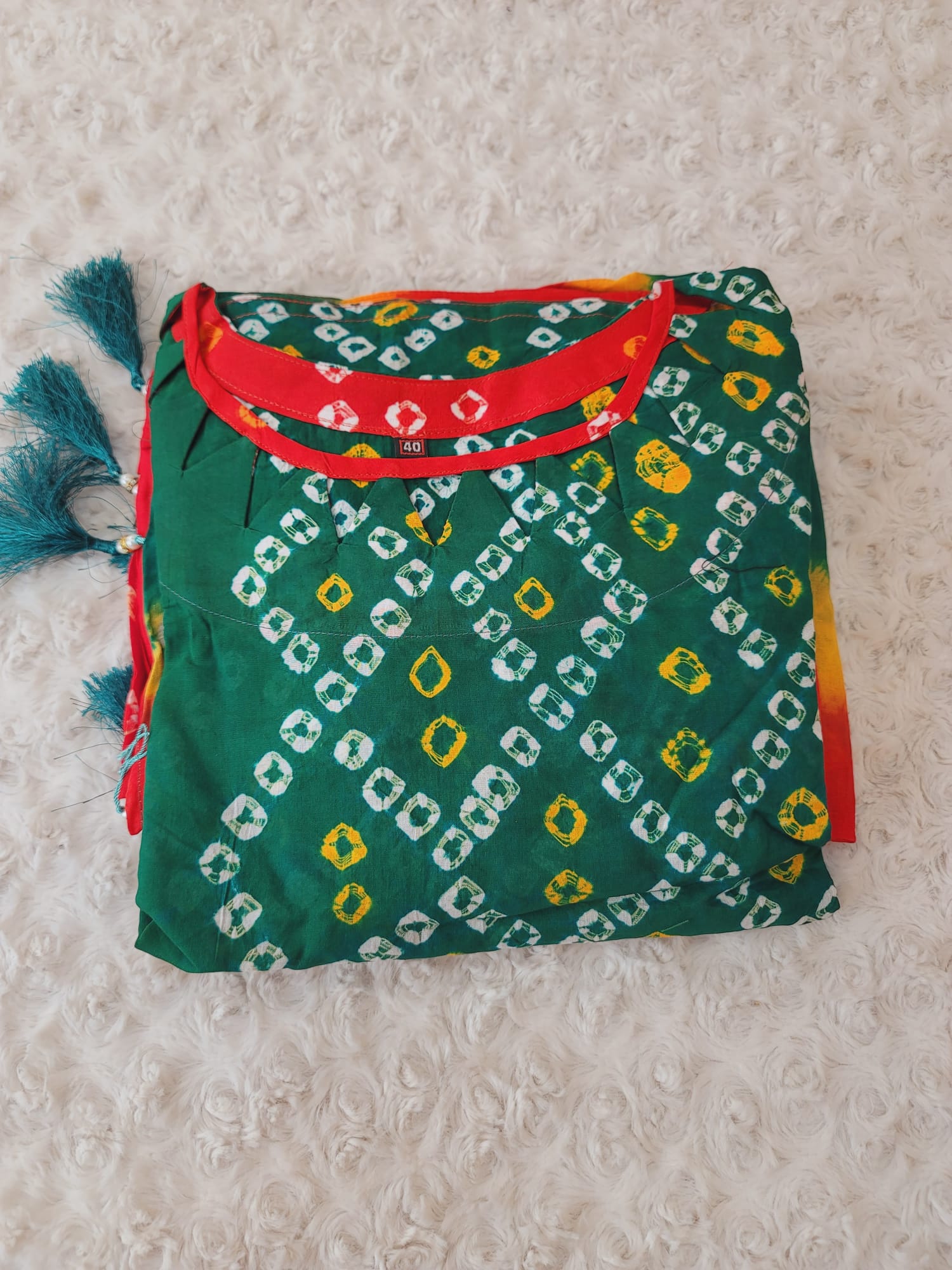 Bangladeshi batik salwer kamiz